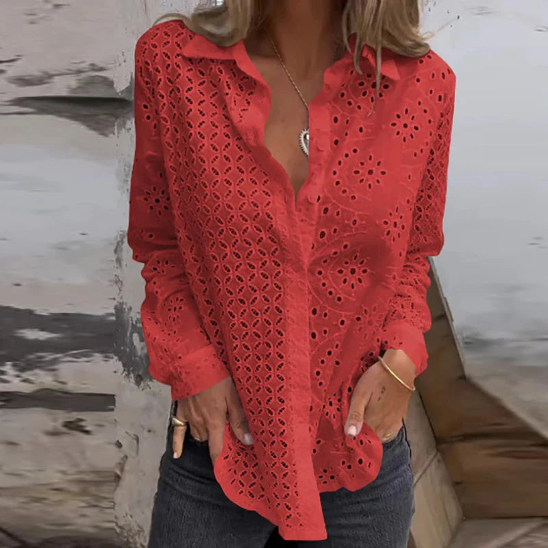 Breeze Blouse | Luchtige en stijlvolle damesblouse