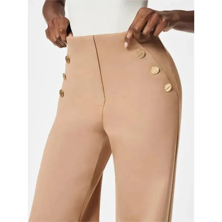 ChicCurve™ | Hoge Taille Wijde Broek met Wijde Pijpen